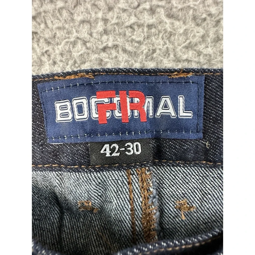 Bocomal FR Jeans Mens 42x30 Blue Denim Flame Resistant CAT 2 Workwear Work NEW